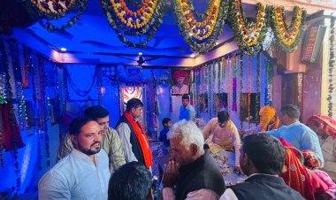 जगन्नाथ मंदिर में धार्मिक कार्यक्रम का हुआ आयोजन,श्रद्धालुओं का उमड़ा जनसैलाब