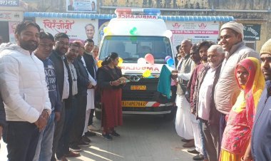 सेटेलाइट अस्पताल को मिली नई एम्बुलेंस