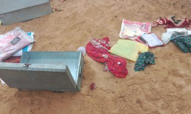 अडमालसर के एक घर में चोरों ने कमरें का ताला तोडकर नगदी व जेवरात पर किया हाथ साफ