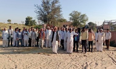 मालसर जीएसएस के आगे किसानों ने 6 घंटे बिजली व वोल्टेज में सुधार की मांग, किसानों का 7 दिनों से धरना जारी 