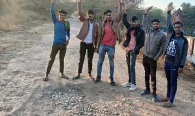 खस्ताहाल सड़क को दुरुस्त नहीं करवाया तो करेंगे उग्र आंदोलन