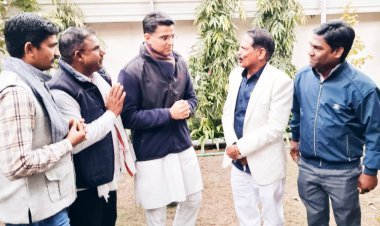 नवनिर्मित पंचायत भवन जालखेडा के लोकार्पण हेतु सचिन पायलट को दिया निमंत्रण!