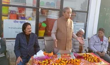 राज्यसभा सांसद घनश्याम तिवाड़ी का पहली बार राजलदेसर आने पर भाजपा नेताओं ने किया स्वागत