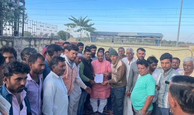 परसनेऊ में चल रहे 2 दिनों से विद्युत समस्या को लेकर धरना समाप्त