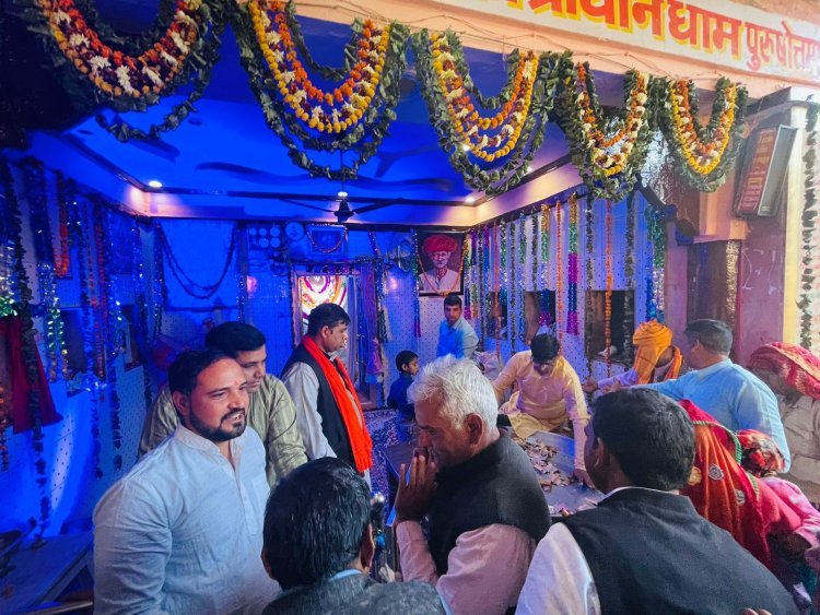 जगन्नाथ मंदिर में धार्मिक कार्यक्रम का हुआ आयोजन,श्रद्धालुओं का उमड़ा जनसैलाब