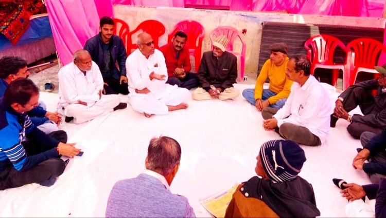 वंशावली संरक्षण एवं संवर्धन अकादमी अध्यक्ष राव ने की कांग्रेस कार्यकर्ताओं से चर्चा
