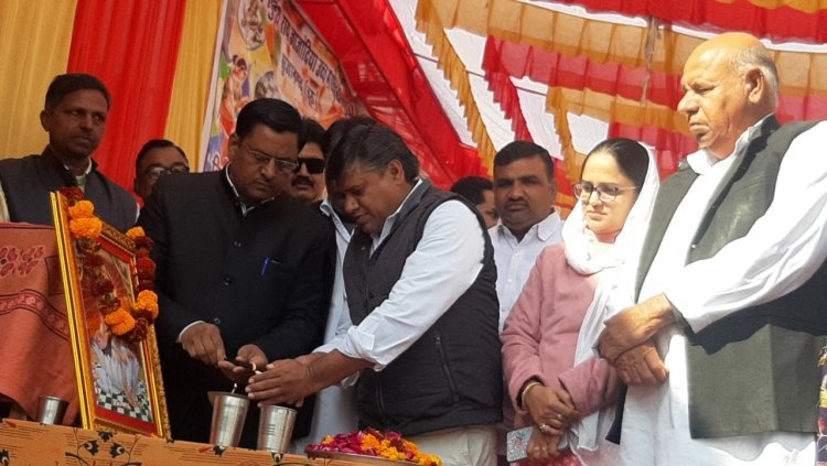 विधायक ने किया राज्य स्तरीय मंत्रालयिक खेल-कूद प्रतियोगिता का शुभारंभ