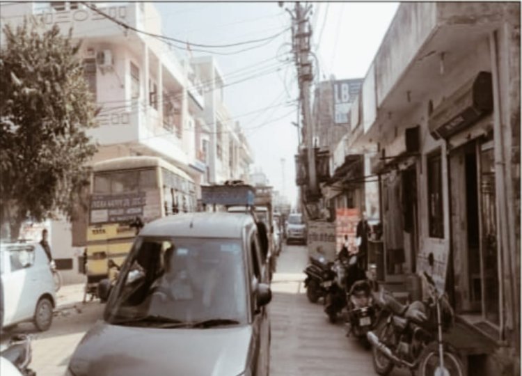 खैरथल में जाम की समस्या से कराहने लगे वाहन चालक