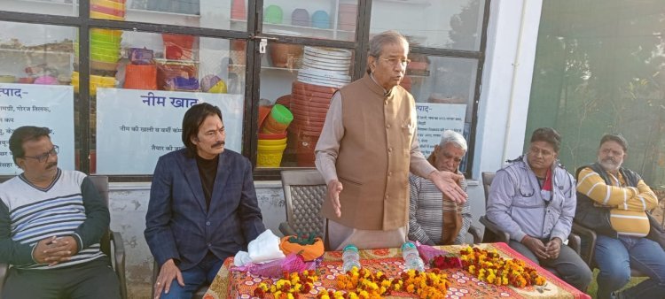 राज्यसभा सांसद घनश्याम तिवाड़ी का पहली बार राजलदेसर आने पर भाजपा नेताओं ने किया स्वागत