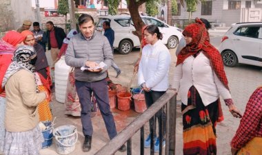 जिला कलक्टर ने किया शहरी रोजगार गारंटी योजना के कार्य स्थल का निरीक्षण 