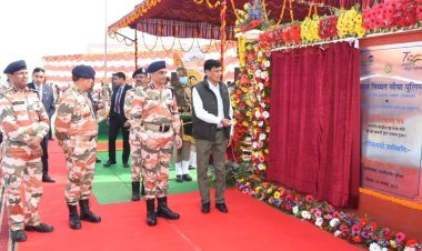 केंद्रीय गृह राज्य मंत्री राय ने की आईटीबीपी अलवर द्वारा आईटीबीपी के जवानों की दी जा रही ट्रेनिंग की सराहना