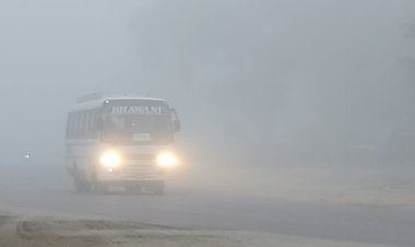 हाड कंपा देने वाली सर्दी ने छुड़ाई धूजणी, शीतलहर से कांपा अंचल, पहली बार पारा पहुंचा माइनस में, सड़कों पर वाहनों के लगे ब्रेक