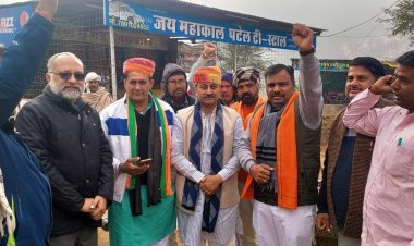 किसान मोर्चा ने किया भाजपा प्रदेश प्रवक्ता रामलाल शर्मा एवं चेतानी का स्वागत