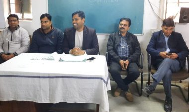 टोबैको फ्री अलवर के तहत नर्सिंग स्टूडेंट्स ने पोस्टर्स, स्लोगन के माध्यम से दिया संदेश 