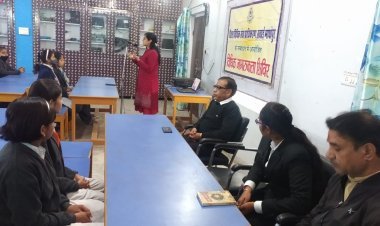 राष्ट्रीय युवा दिवस के अवसर पर  दी विधिक जानकारी ।