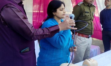 बेसिक लाइफ सपोर्ट, सीपीआर की थोड़ी सी जानकारी से बचाई जा सकती है जिंदगी - डॉ कुमुद गुप्ता