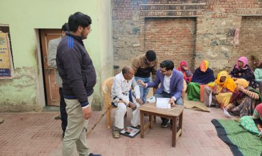 निशुल्क आयुर्वेदिक चिकित्सा एवं परामर्श शिविर आयोजित