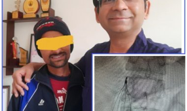 दुर्लभ आॅपरेशन द्वारा महा-शिरा में फिल्टर लगाकर बचाई जान।