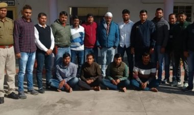 सूने घरो में लगातार चोरी करने वाली गैंग दबोची  गैंग ने अलवर शहर की कबूली करीब दर्जनभर चोरी की वारदातें 