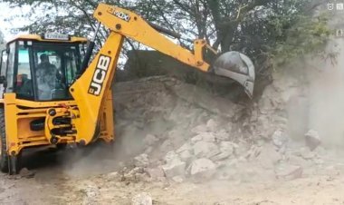 नगर पालिका ने शुरू किया अतिक्रमण हटाओ अभियान, बहादुर सिंह कॉलोनी रोड पर नगर पालिका ने हटाया अतिक्रमण 