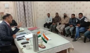 उपखंड स्तरीय सड़क सुरक्षा स्थाई समिति की त्रैमासिक बैठक का हुआ आयोजन 