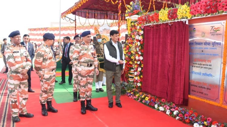 केंद्रीय गृह राज्य मंत्री राय ने की आईटीबीपी अलवर द्वारा आईटीबीपी के जवानों की दी जा रही ट्रेनिंग की सराहना