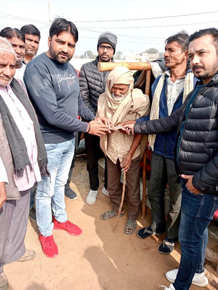 दो गरीब परिवारों को मिली आर्थिक सहायता