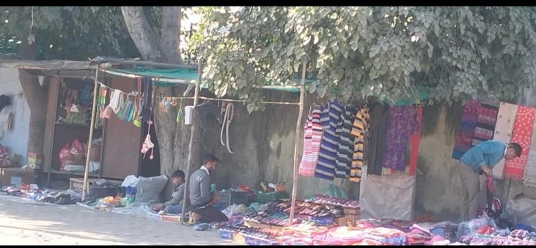 खैरथल में फैल रहा अतिक्रमण का जाल, जिम्मेदार कर रहे अनदेखी