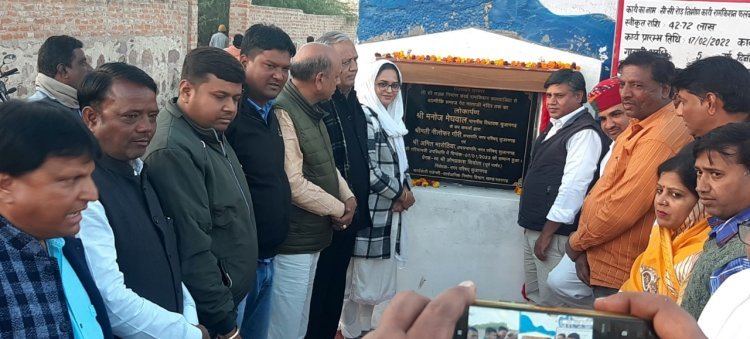 विकास कार्यों में नहीं आयेगी धन की कमी: विधायक मेघवाल