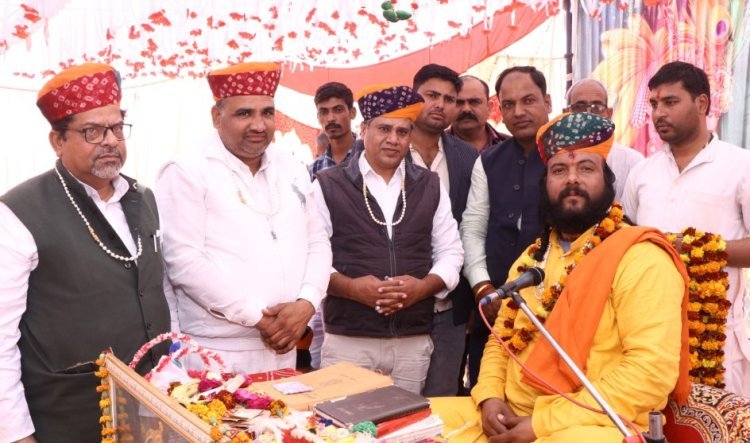 गौशाला के लिए भूदान गर्व की बात: मेघवाल