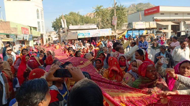 अरावली के पहाड़ों में गूंजे माँ शाकंभरी के जय जयकार के नारे...