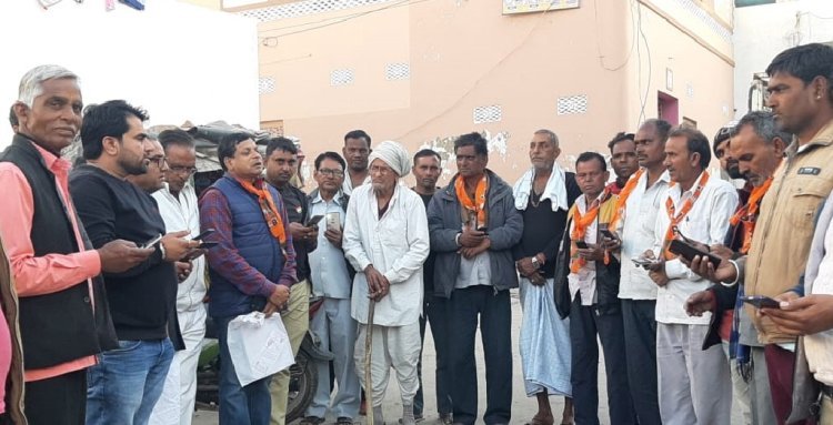 लोगों को जोड़ा जन आक्रोश अभियान से