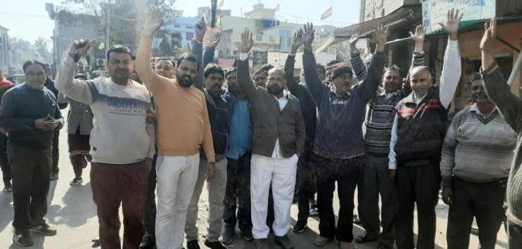 अतिक्रमण एवं जाम से परेशान खैरथल वासी