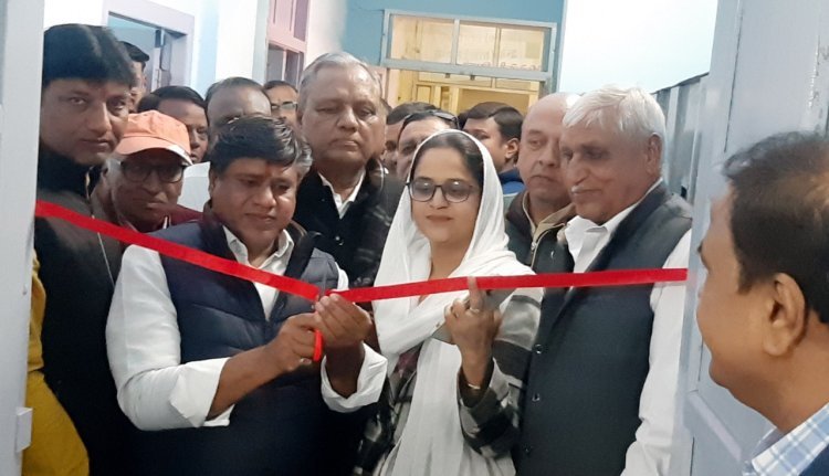 विधायक ने किया 35 लाख के चिकित्सा उपकरणों का लोकार्पण 