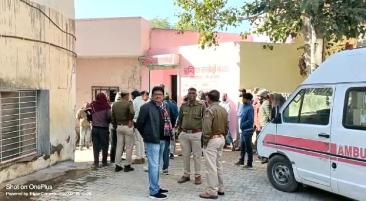 घर के नजदीक मिला युवक का शव