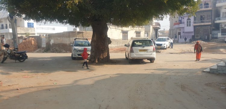 तारानगर के वार्ड 10 में इनकम टैक्स की कार्यवाही