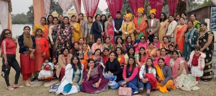 महिला नर्सेज़ का नववर्ष मिलन समारोह का किया आयोजन