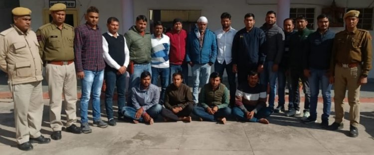 सूने घरो में लगातार चोरी करने वाली गैंग दबोची गैंग ने अलवर शहर की कबूली करीब दर्जनभर चोरी की वारदातें