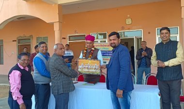 पूर्व प्राथमिक शिक्षा संबंधित प्रशिक्षण शिविर का सीडीईओ ने किया अवलोकन