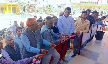 भोड़की ग्राम में राजस्थान हेल्थ केयर क्लिनिक एंव डायग्नोस्टिक सेंटर का हुआ भव्य सुभारम्भ...