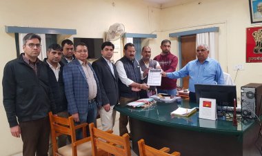 राइट टू हेल्थ बिल के विरोध में मेडिकल संयुक्त संघर्ष समिति ने सौंपा ज्ञापन 