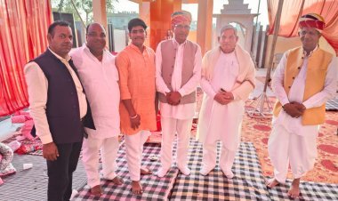 श्री बालाजी बिल्डर्स एंड डेवलपर्स ने की मूर्ति प्राण प्रतिष्ठा