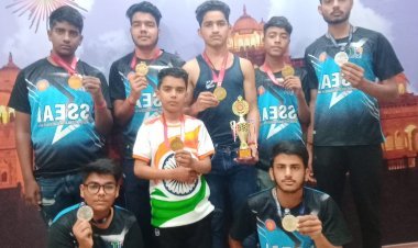 विनायक के 5 छात्रों को गोल्ड 3 को सिल्वर मैडल
