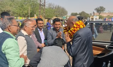 राजस्थान हाईकोर्ट के न्यायाधीश का अभिभाषक संघ ने किया स्वागत 