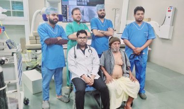 परमानेंट पेसमेकर लगाकर मरीज को दिया जीवनदान। 