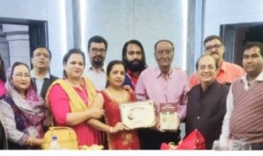 विश्व संगीत दिवस और राष्ट्रीय महिला दिवस पर इंडिया इंटरनेशनल म्यूजिक लवर्स सोसाइटी ने नए पुराने गीतों से दी स्वरांजलि