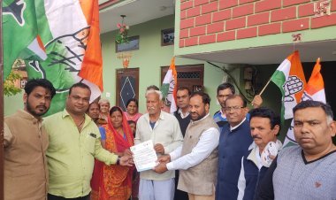 हाथ से हाथ जोड़ो अभियान का घर घर किया प्रचार-प्रसार 