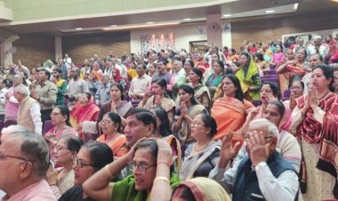 संगीतमय श्रीराम कथा के समापन पर भाव-विभोर हुए श्रद्धालु