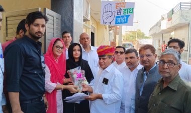 सद्भाव लेकर कांग्रेस पहुंच रही घर-घर: मेघवाल  