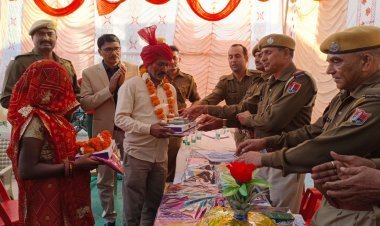 जिला पुलिस के अधिकारी व कर्मचारियों ने अपना कर्तव्य निभाया